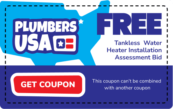 free tankless coupon - Plumbers USA in University Park, IL