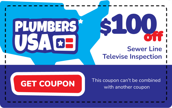 sewer line coupon - Plumbers USA in University Park, IL